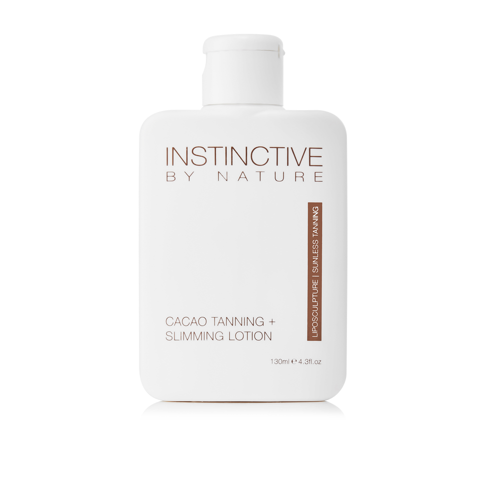 Instinctive by Nature Cacao Tanning + Slimming Lotion | Liposculpture | Sunless Tanning - THE SKIN CO.